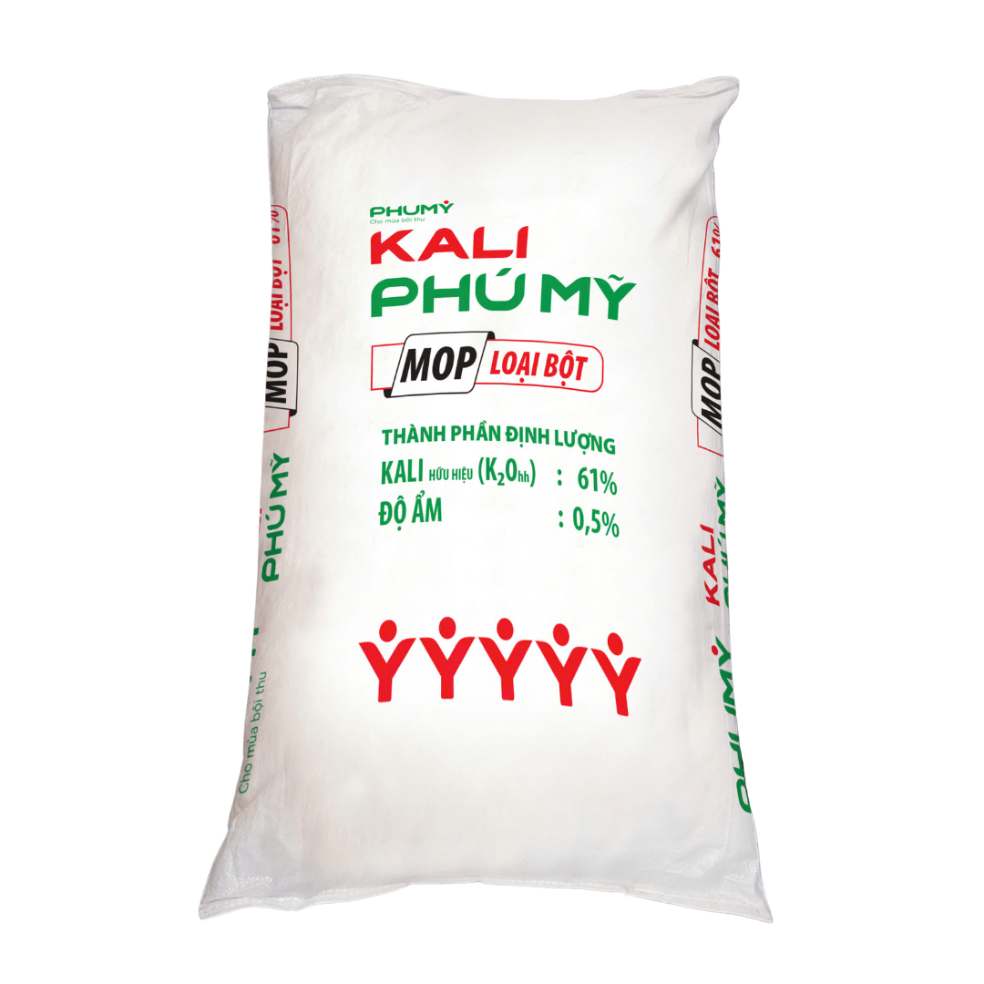 Kali MOP Phú Mỹ loại bột Kali MOP Phú Mỹ loại bột