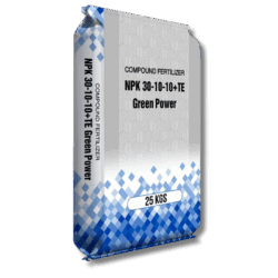 30-10-10 Green Power màu xanh dương mặt trước