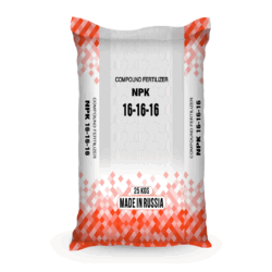 Minh Tân NPK 16-16-16 RUSSIA - caro cam 25kg