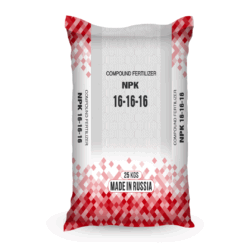 Minh Tân NPK 16-16-16 RUSSIA - caro đỏ 25kg