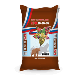 Minh Tân NPK 16-16-16 RUSSIA - nâu