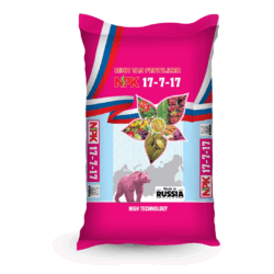 Minh Tân NPK 17-7-17 RUSSIA - lâu đài hồng 50 kg - thẳng