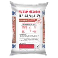 NPK CON CÒ 14-7-14 (Con Cò Cà Phê) mặt sau1